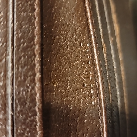 Monogram Metal Bar French Flap Wallet Beige Ebony Cocoa - Picture 10 of 10